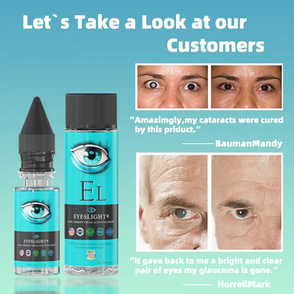 EYESLIGHT™ Ultra Eye Therapy Drops, Especiallly for Presbyopia, Shortsighted and Cataract -- Perservative Free -- FDA approval