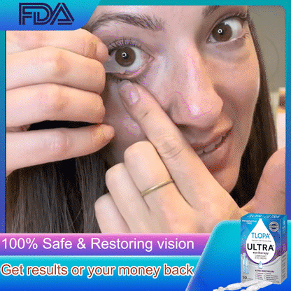 EYESLIGHT™ Ultra Eye Therapy Drops, Especiallly for Presbyopia, Shortsighted and Cataract -- Perservative Free -- FDA approval